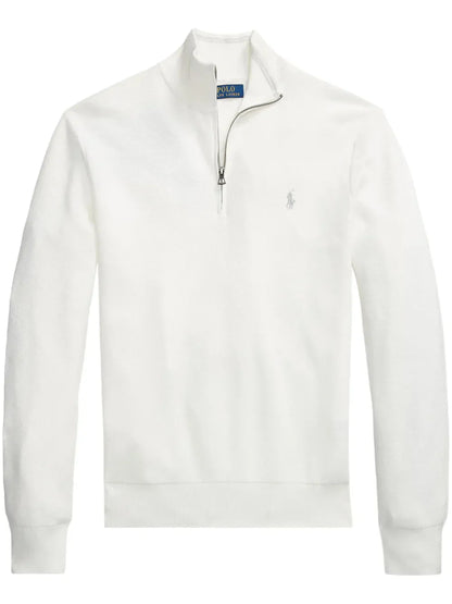 Blusa Polo Pony com zíper