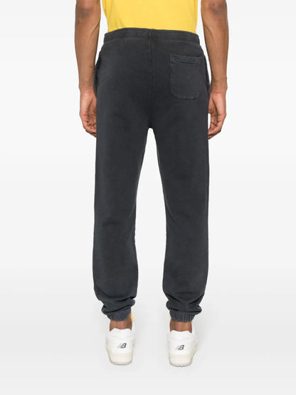 Calça esportiva de algodão com bordado de pônei