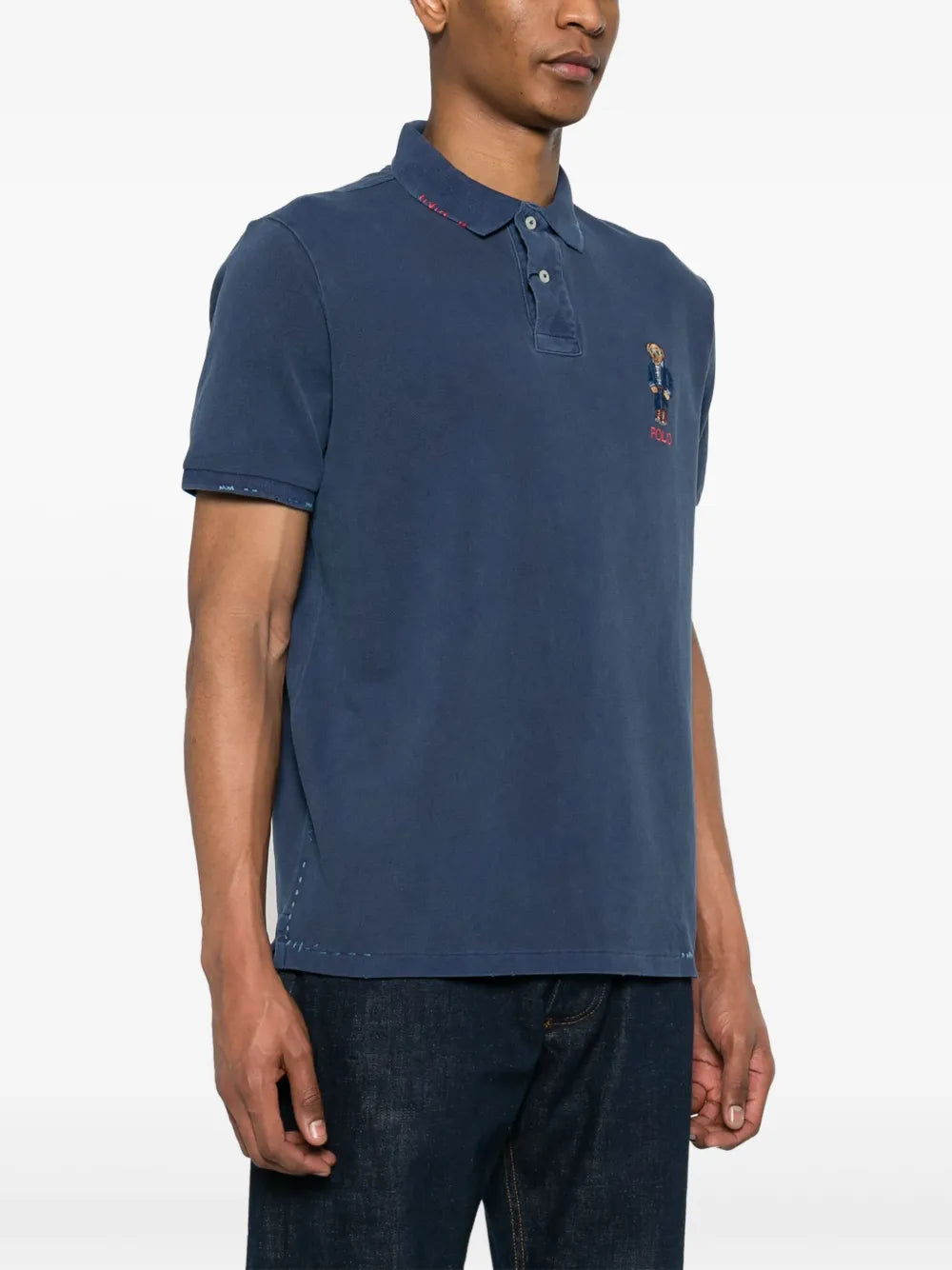 Camisa polo com motivo de urso Polo