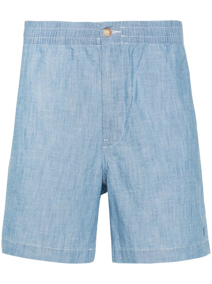 Shorts de algodão com motivo Polo Pony