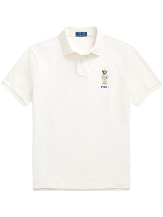 Camisa polo de algodão Polo Bear