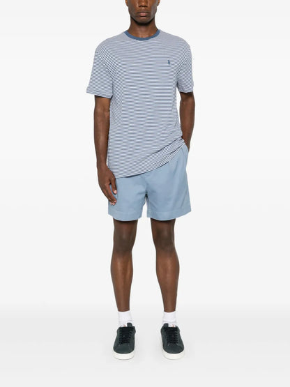 camiseta listrada de algodão