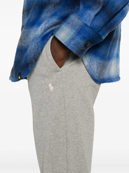 calças esportivas com efeito mesclado