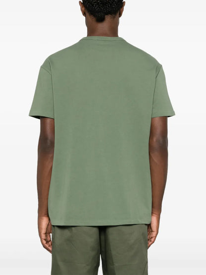 Camiseta de algodão bordada Polo Pony