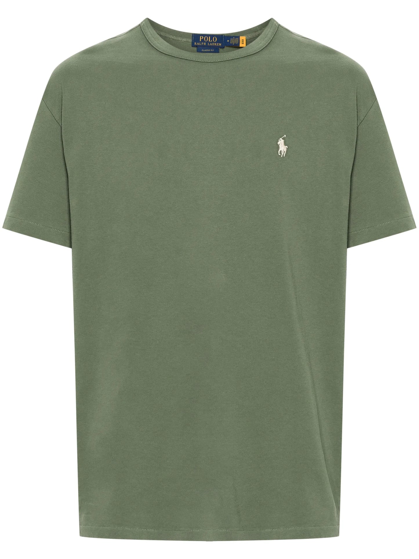 Camiseta de algodão bordada Polo Pony