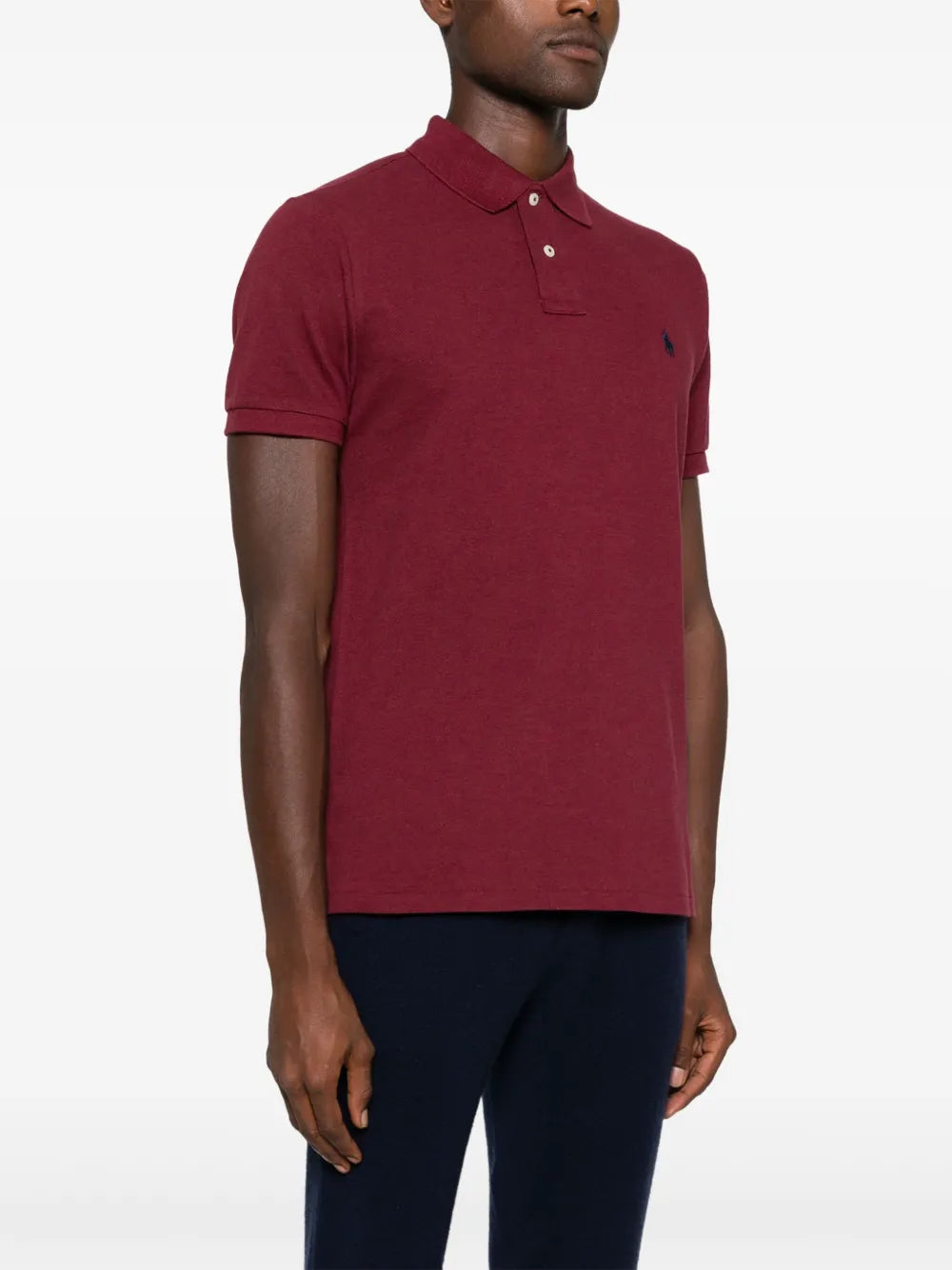 Camisa polo bordada com pônei Polo