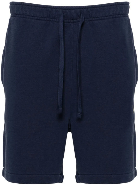 Shorts de corrida de algodão Polo Pony