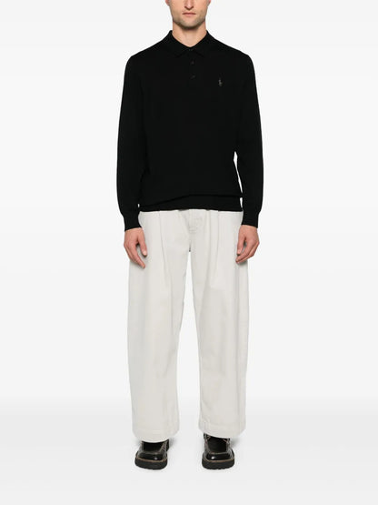 camisa polo de malha