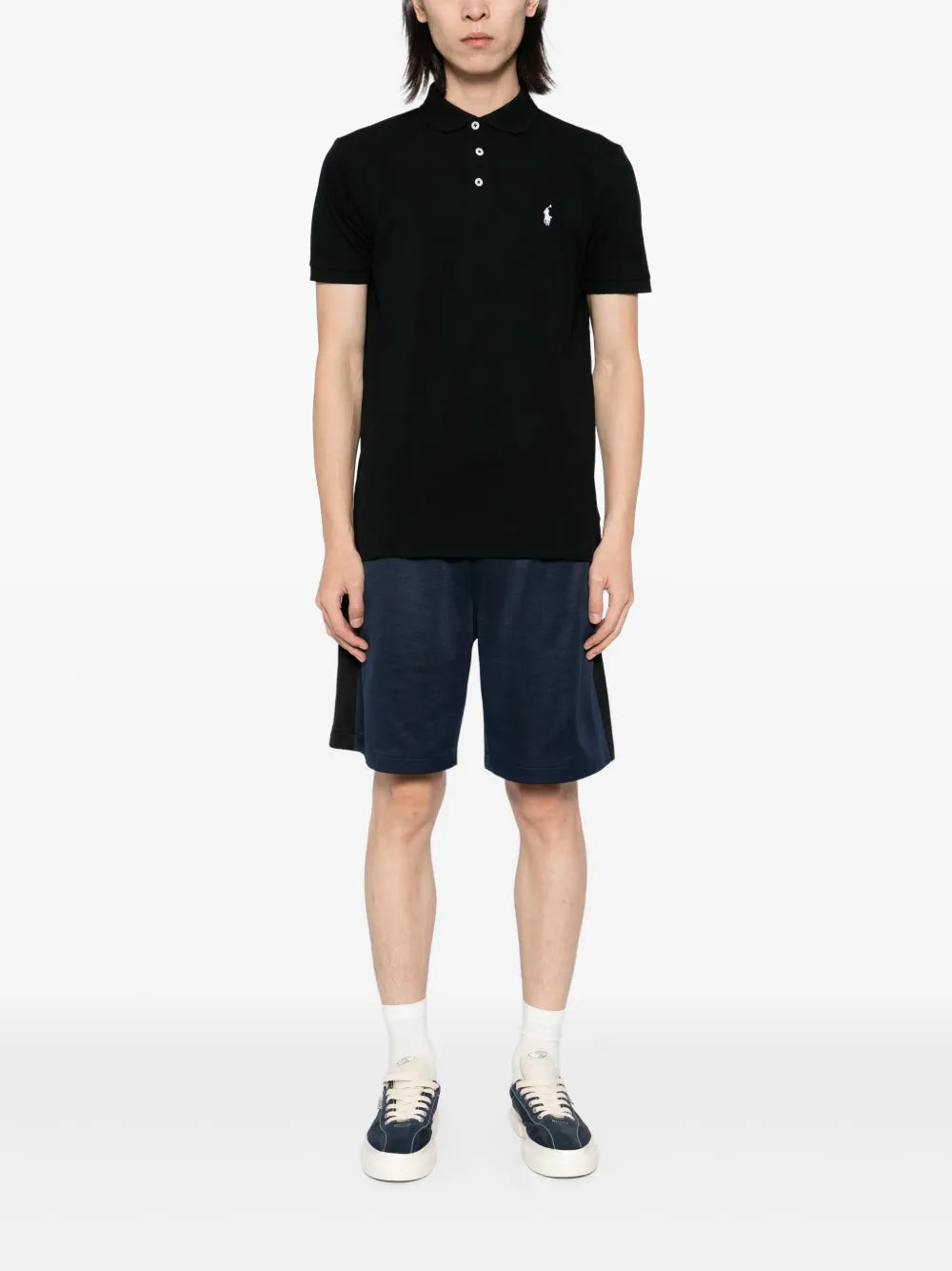 Camisa polo bordada com pônei Polo