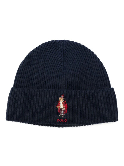 Gorro com estampa de urso Polo