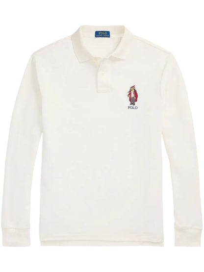 camisa polo bordada
