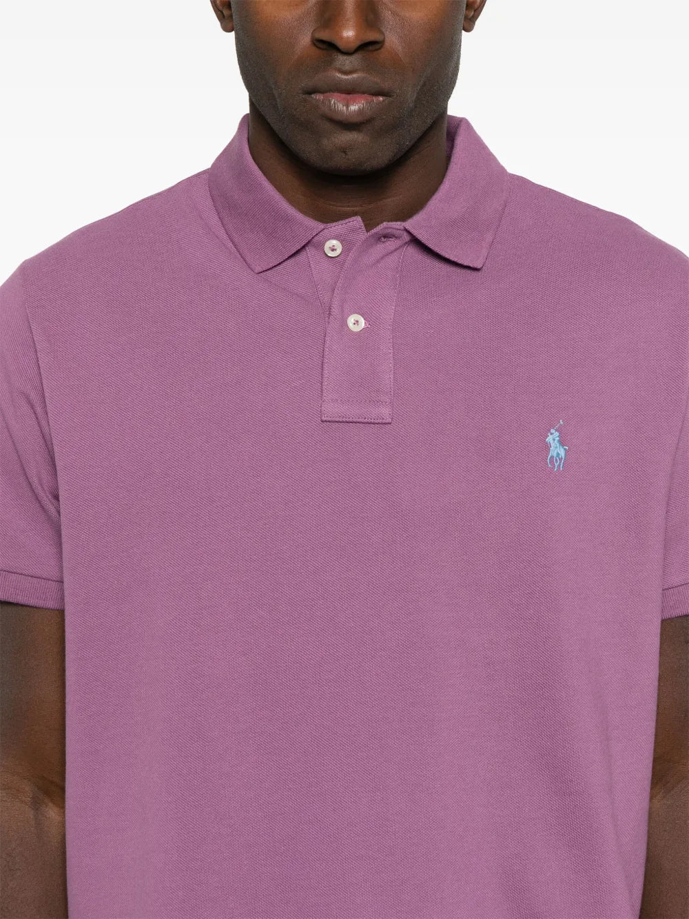Camisa polo bordada com pônei Polo