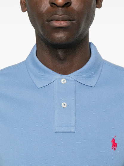 Camisa polo bordada com pônei Polo