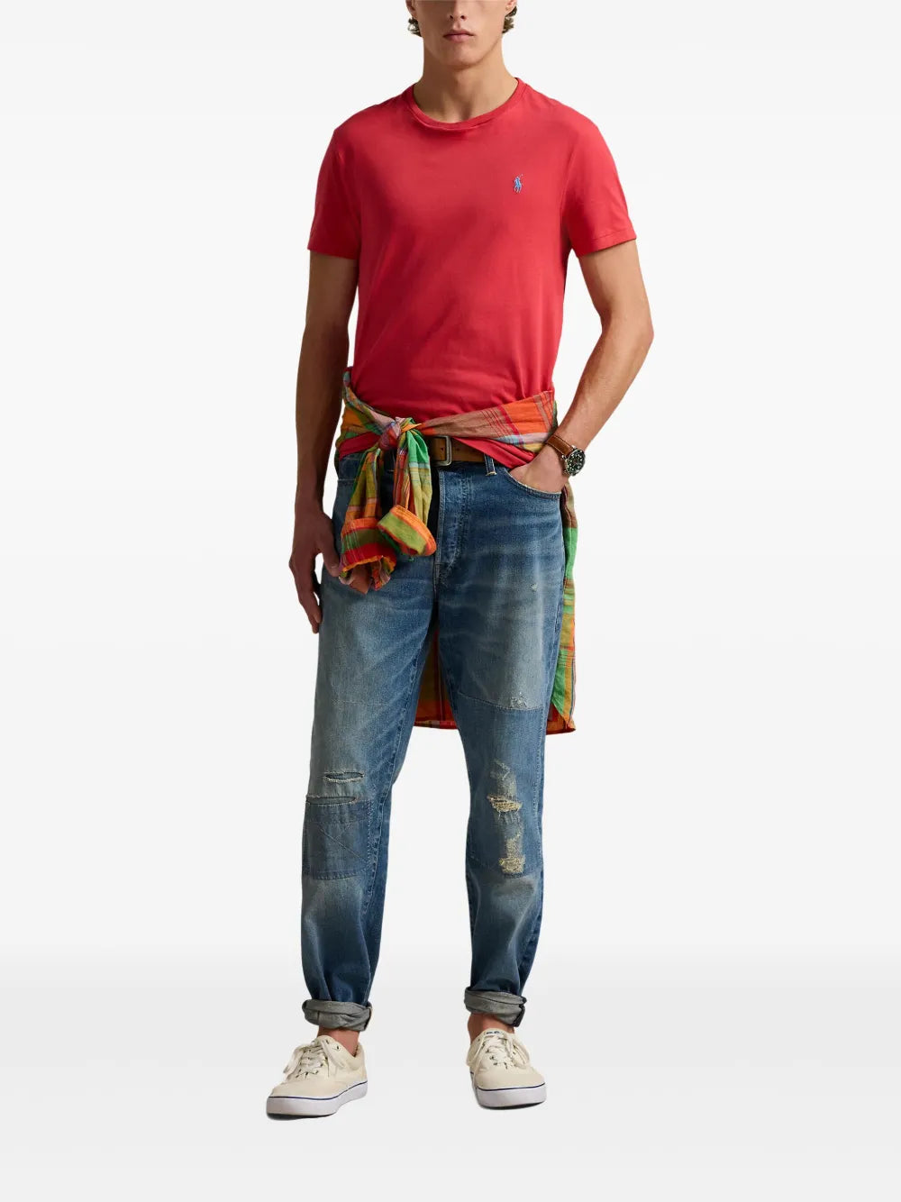 Camiseta Polo Pony bordada