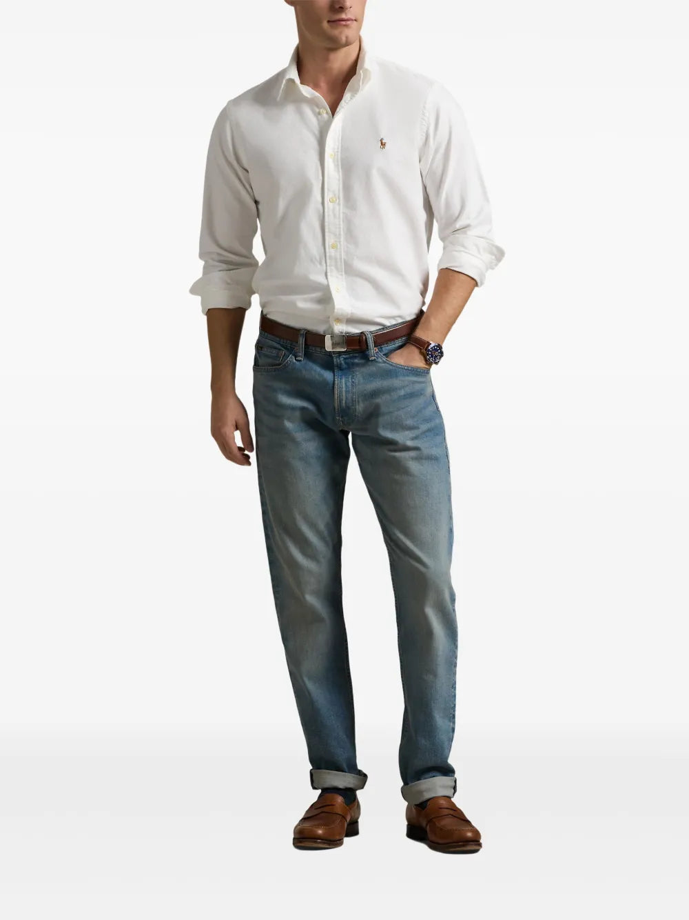 jeans de perna reta