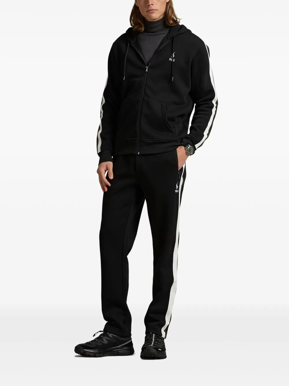 Calça esportiva bordada Polo Pony