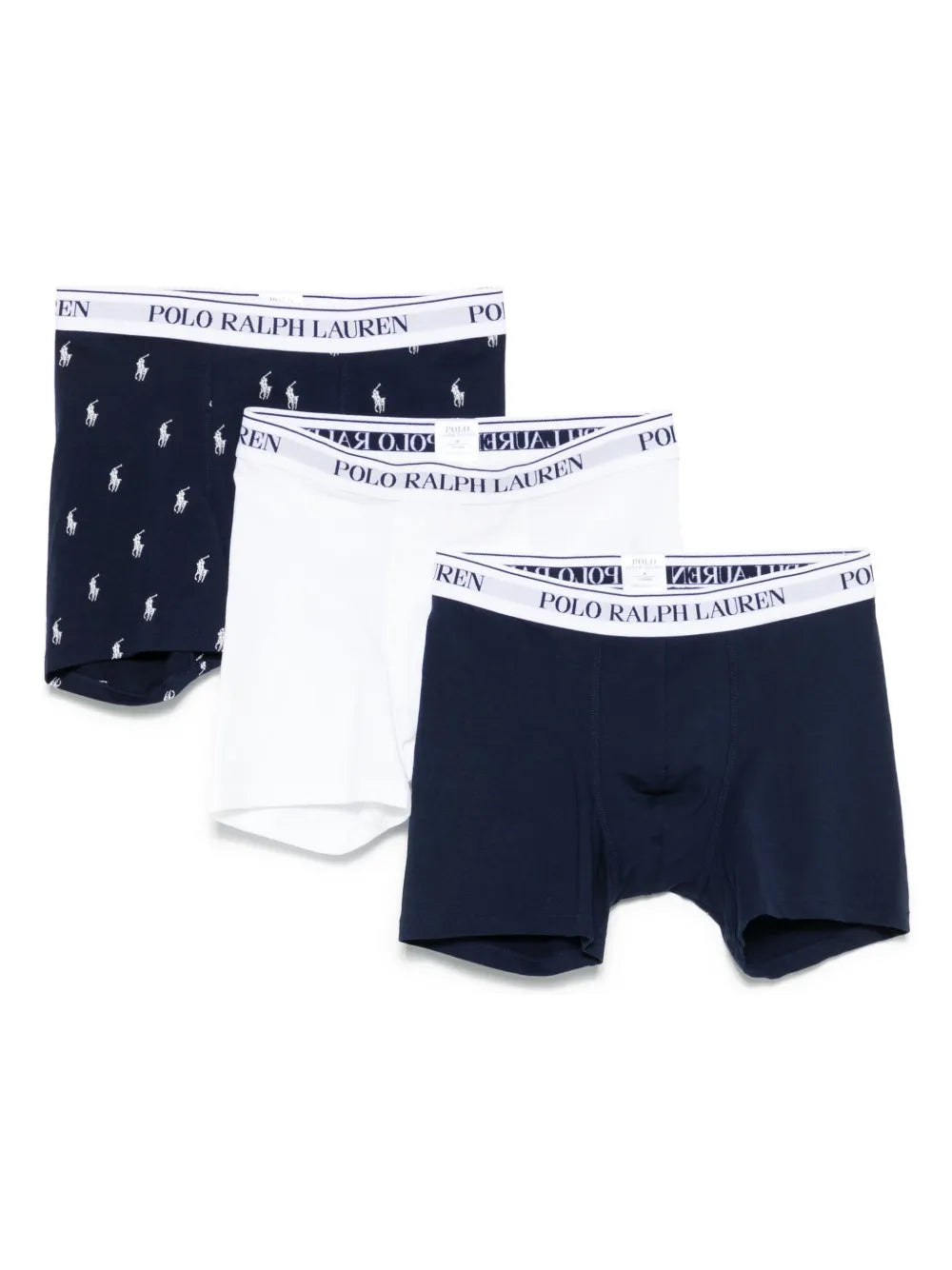 Boxers Polo com estampa de pônei (pacote com três)