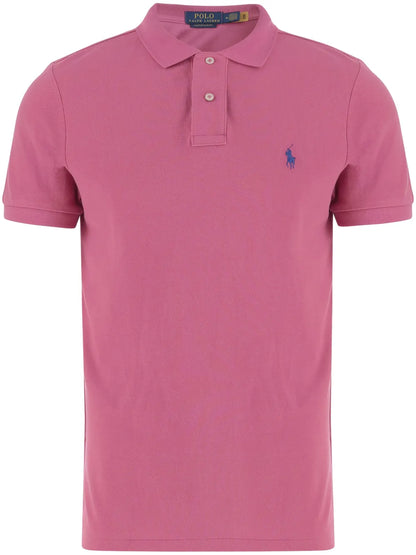 camisa polo de algodão