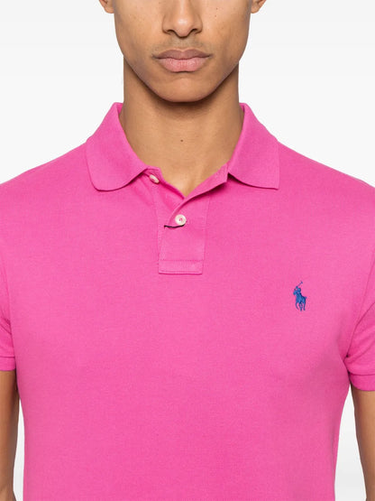 Camisa polo bordada com pônei Polo