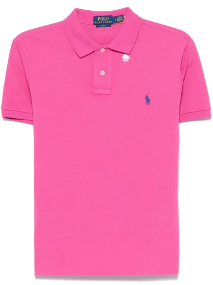 Camisa polo bordada com pônei Polo