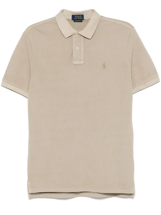 Camisa polo bordada com pônei Polo
