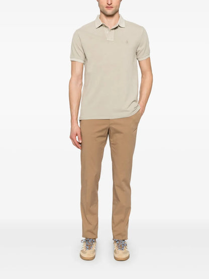 Camisa polo bordada com pônei Polo