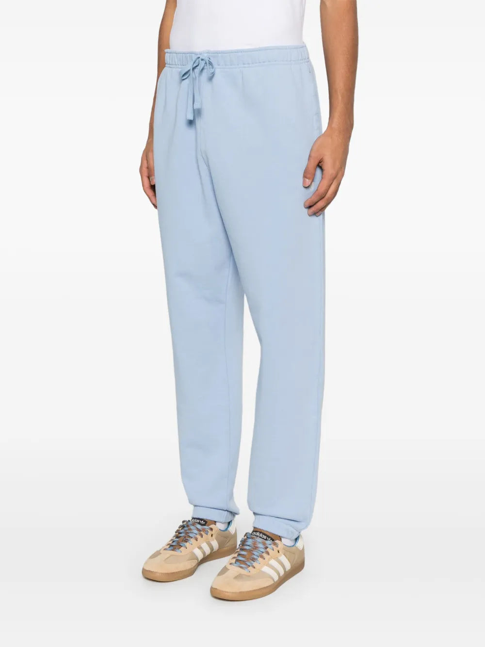 calças de treino de algodão