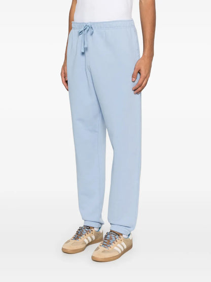 calças de treino de algodão