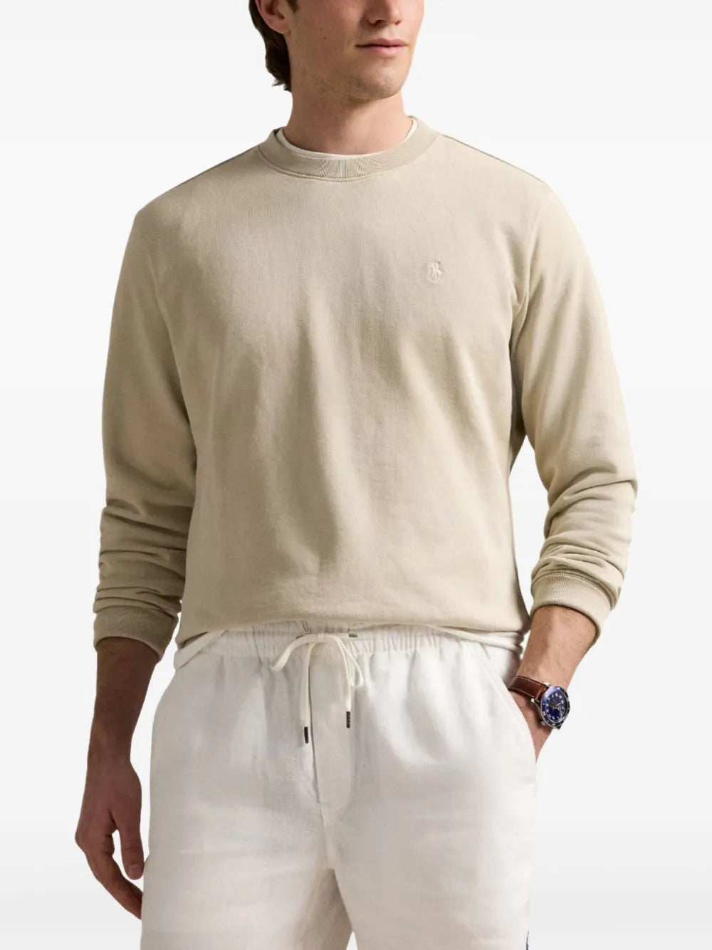 Moletom bordado Polo Pony