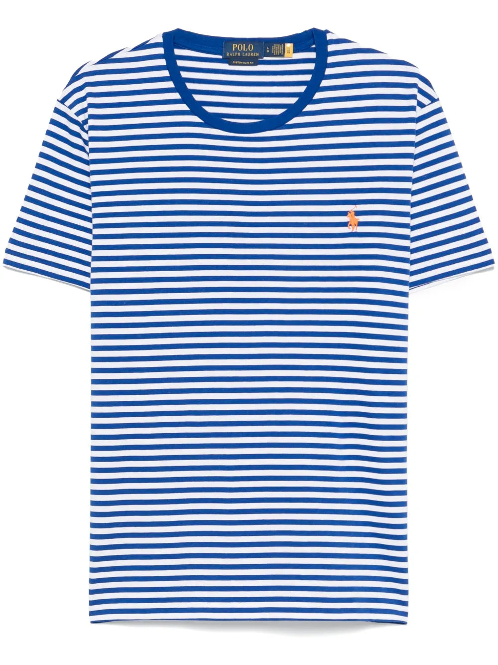 camiseta listrada de algodão