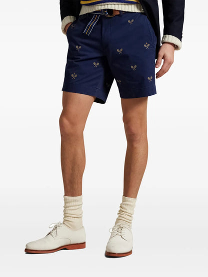 shorts bordados