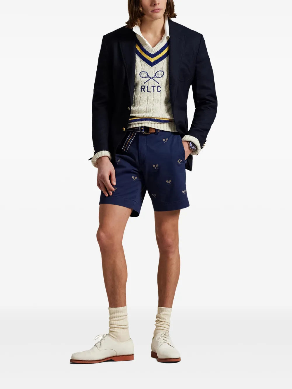 shorts bordados