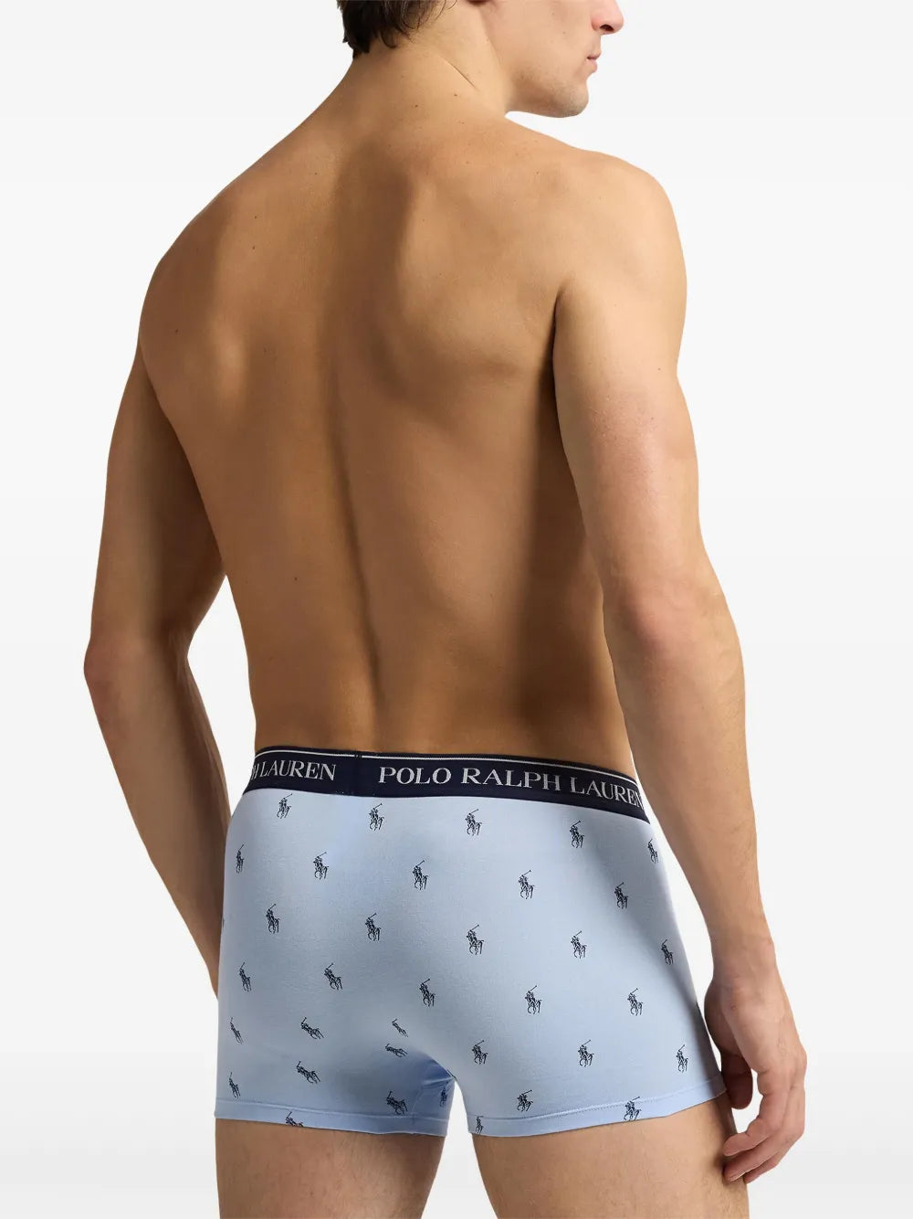 boxers com logotipo (conjunto de três)