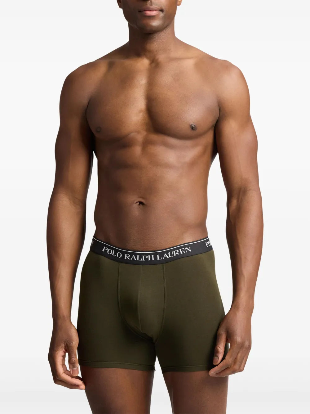 boxers com logotipo (conjunto de três)