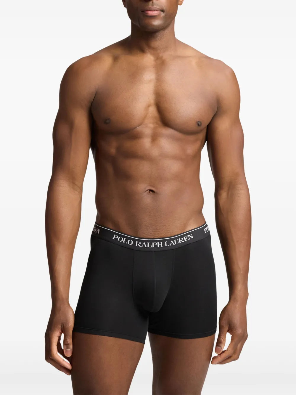 boxers com logotipo (conjunto de três)