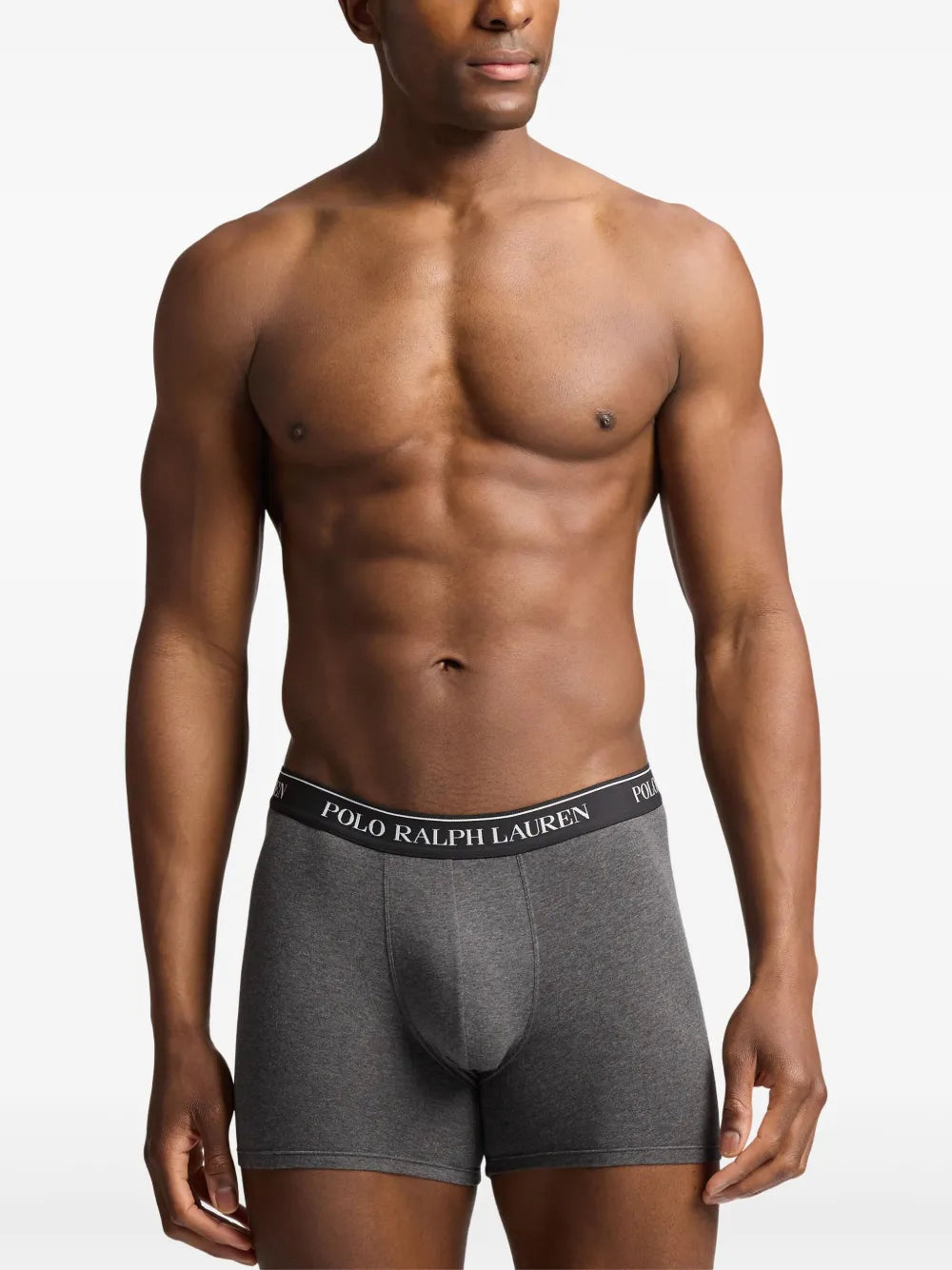 boxers com logotipo (conjunto de três)