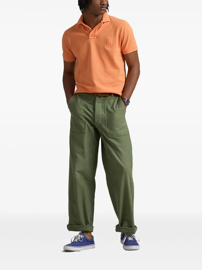 Camisa polo bordada com pônei Polo