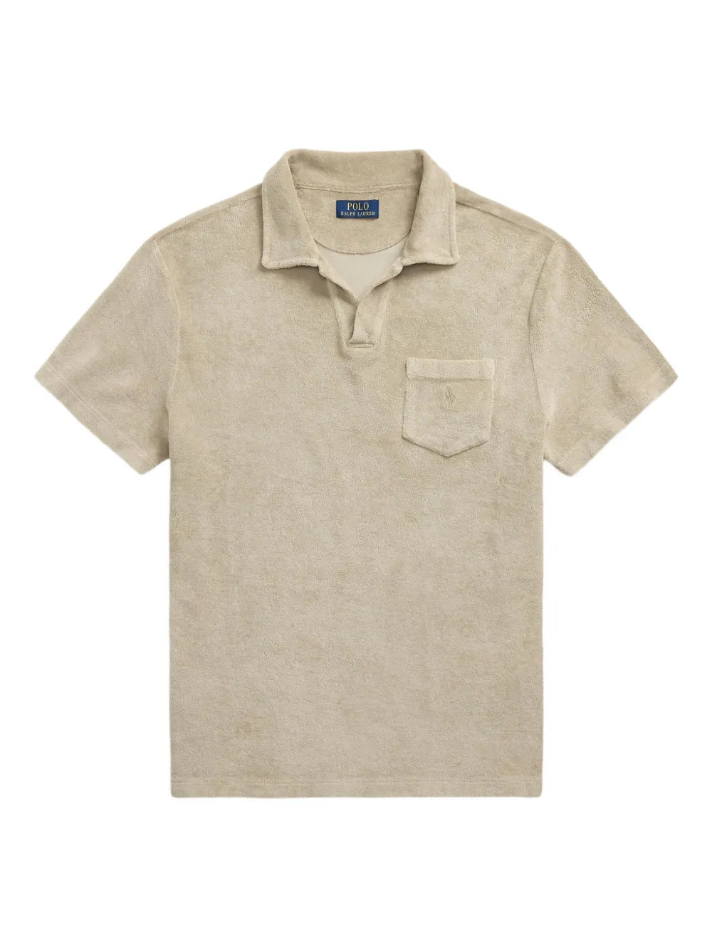 camisa polo terry tingida com minerais