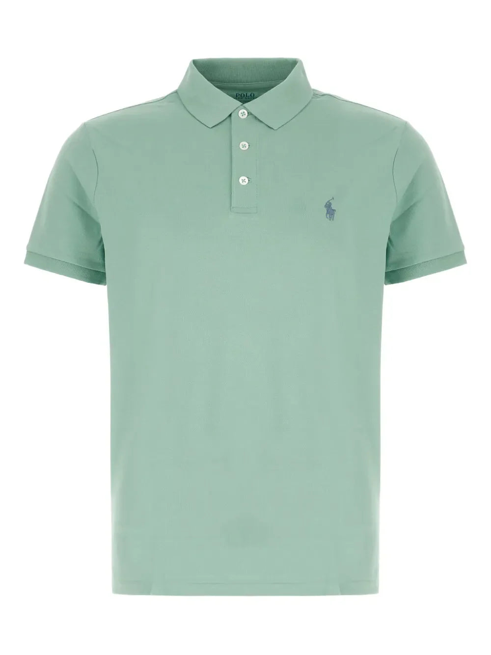 camisa polo de algodão