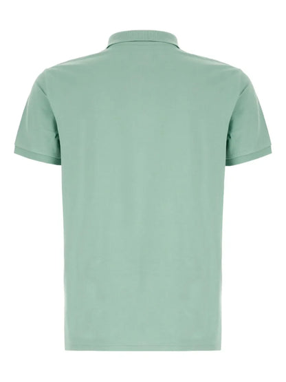 camisa polo de algodão