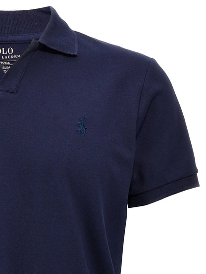 Camisa polo bordada com pônei Polo