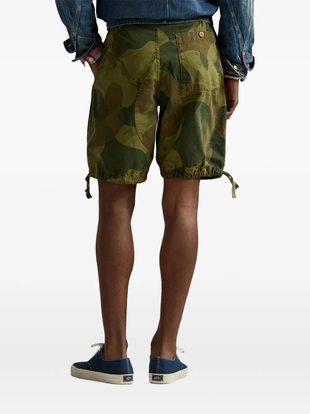 shorts de algodão