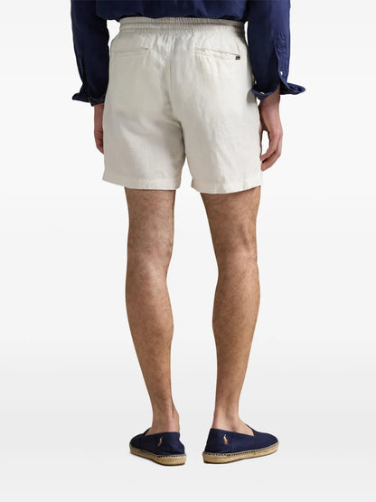 shorts de linho