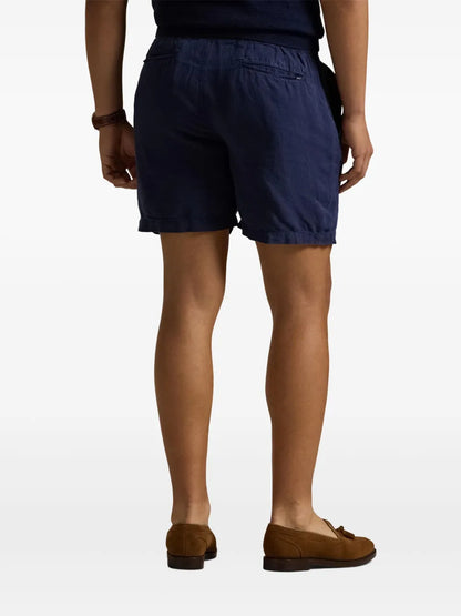 shorts de linho
