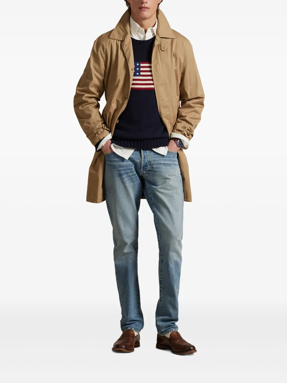 jeans de algodão