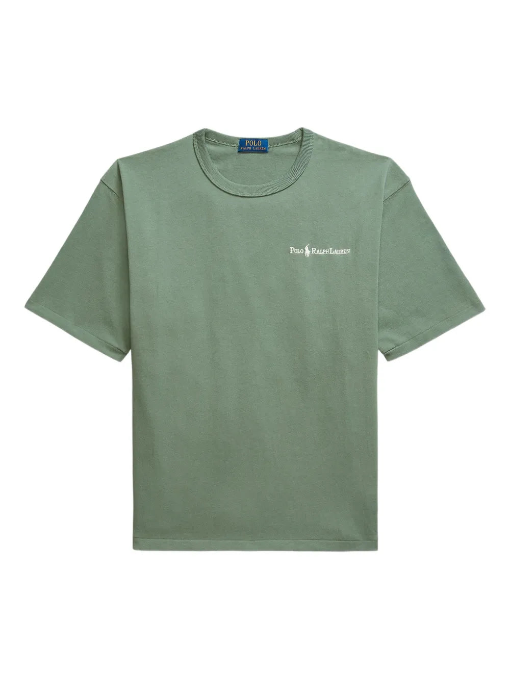 camiseta com logotipo bordado