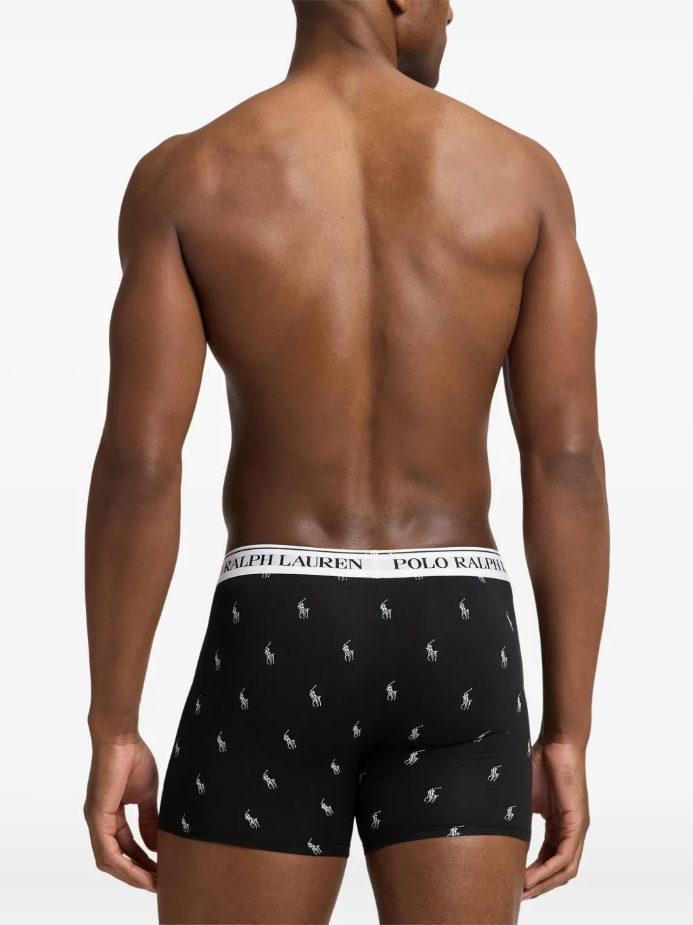 boxers com logotipo (pacote com três)