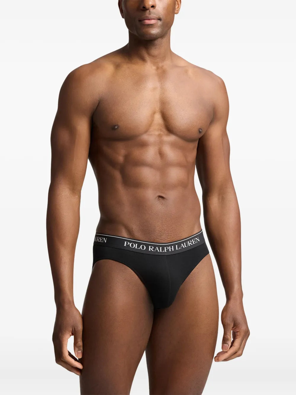 cuecas com cós com logotipo (pacote com três)