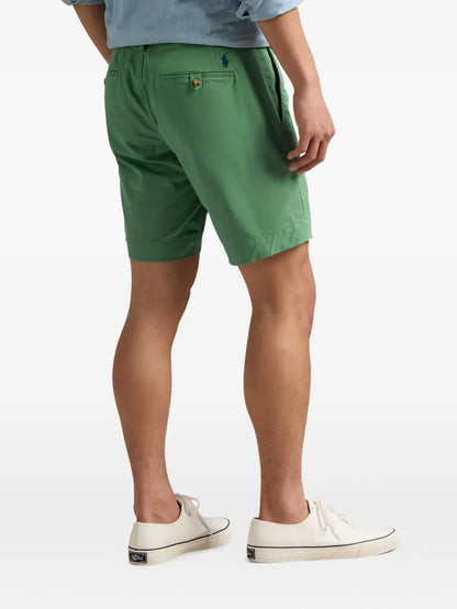 shorts chino de corte justo