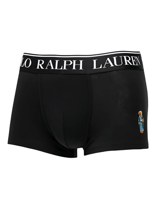boxers com estampa de logotipo